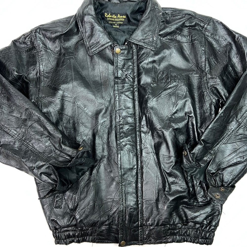 2239 mens Roberto Amee leather jacket